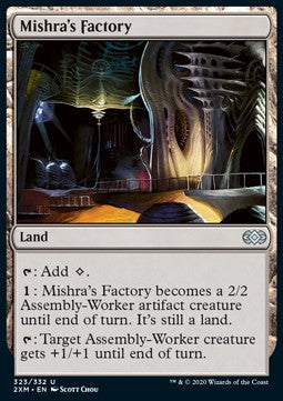 Mishra's Factory⁣ - Double Masters⁣ (Uncommon)⁣ [323]
