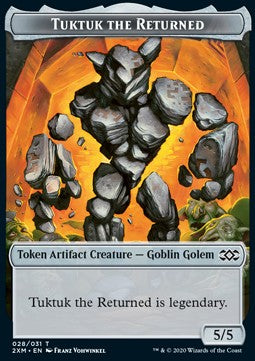Tuktuk the Returned Token (Artifact 5/5) - Double Masters: Extras (Token) [X2XM-T28]