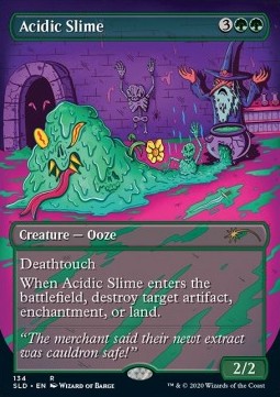 Acidic Slime⁣ - Secret Lair Drop Series⁣ (Rare)⁣ [134]