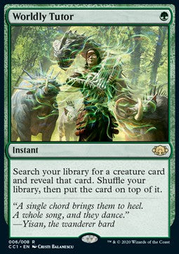 Worldly Tutor⁣ - Commander Collection: Green⁣ (Rare)⁣ [6]
