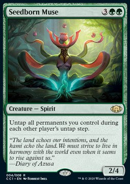 Seedborn Muse⁣ - Commander Collection: Green⁣ (Rare)⁣ [4]