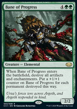 Bane of Progress⁣ - Commander Collection: Green⁣ (Rare)⁣ [3]