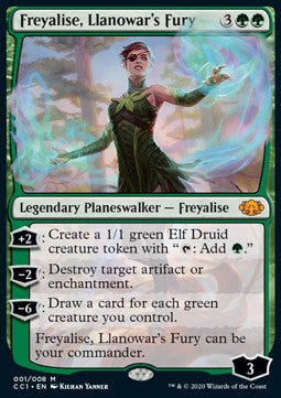 Freyalise, Llanowar's Fury⁣ - Commander Collection: Green⁣ (Mythic)⁣ [1]