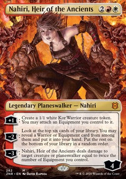 Nahiri, Heir of the Ancients⁣ - Zendikar Rising: Extras⁣ (Mythic)⁣ [282]