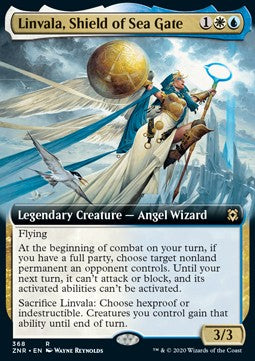 Linvala, Shield of Sea Gate⁣ - Zendikar Rising: Extras⁣ (Rare)⁣ [368]