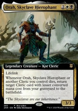 Orah, Skyclave Hierophant⁣ - Buy a Box Promos⁣ (Rare)⁣ [385]