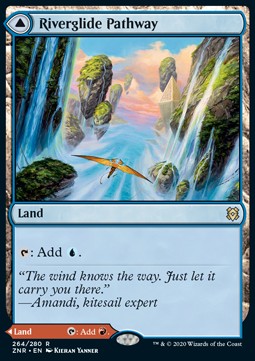 Riverglide Pathway // Lavaglide Pathway⁣ - Zendikar Rising⁣ (Rare)⁣ [264]