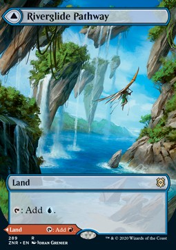 Riverglide Pathway // Lavaglide Pathway⁣ - Zendikar Rising: Extras⁣ (Rare)⁣ [289]