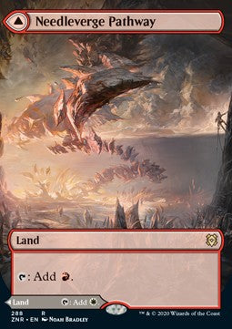 Needleverge Pathway // Pillarverge Pathway⁣ - Zendikar Rising: Extras⁣ (Rare)⁣ [288]