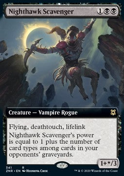 Nighthawk Scavenger⁣ - Zendikar Rising: Extras⁣ (Rare)⁣ [341]
