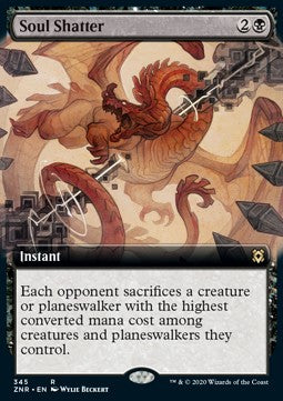 Soul Shatter⁣ - Zendikar Rising: Extras⁣ (Rare)⁣ [345]