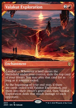 Valakut Exploration⁣ - Zendikar Rising: Extras⁣ (Rare)⁣ [303]