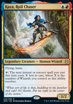 Kaza, Roil Chaser⁣ - Zendikar Rising⁣ (Rare)⁣ [225]