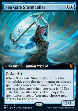 Sea Gate Stormcaller⁣ - Zendikar Rising: Extras⁣ (Mythic)⁣ [334]