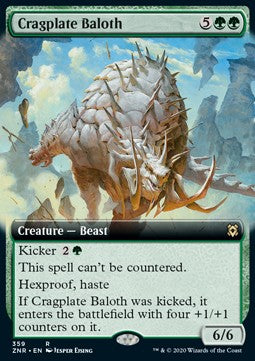 Cragplate Baloth⁣ - Zendikar Rising: Extras⁣ (Rare)⁣ [359]