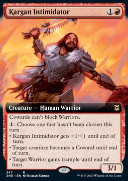 Kargan Intimidator⁣ - Zendikar Rising: Extras⁣ (Rare)⁣ [347]