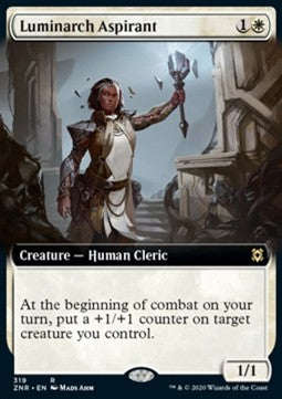 Luminarch Aspirant⁣ - Zendikar Rising: Extras⁣ (Rare)⁣ [319]