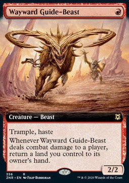 Wayward Guide-Beast⁣ - Zendikar Rising: Extras⁣ (Rare)⁣ [356]