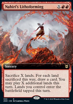 Nahiri's Lithoforming⁣ - Zendikar Rising: Extras⁣ (Rare)⁣ [350]