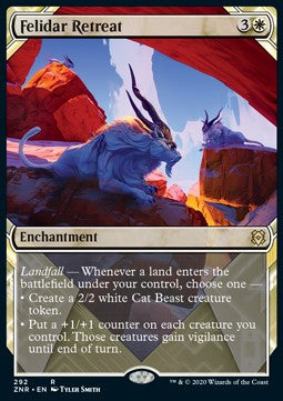Felidar Retreat⁣ - Zendikar Rising: Extras⁣ (Rare)⁣ [292]