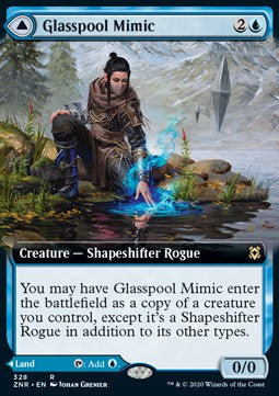Glasspool Mimic // Glasspool Shore⁣ - Zendikar Rising: Extras⁣ (Rare)⁣ [328]
