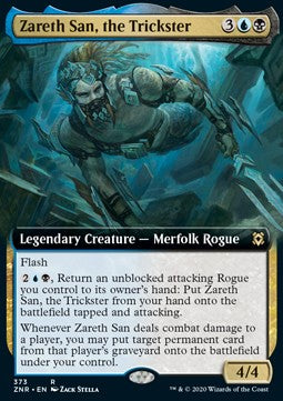Zareth San, the Trickster⁣ - Zendikar Rising: Extras⁣ (Rare)⁣ [373]