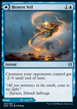 Beyeen Veil // Beyeen Coast⁣ - Zendikar Rising⁣ (Uncommon)⁣ [46]