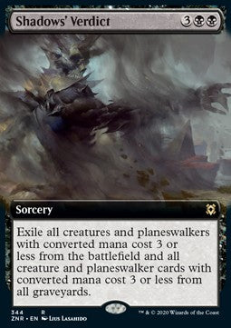 Shadows' Verdict⁣ - Zendikar Rising: Extras⁣ (Rare)⁣ [344]