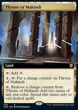 Throne of Makindi⁣ - Zendikar Rising: Extras⁣ (Rare)⁣ [379]