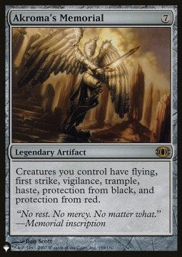 Akroma's Memorial⁣ - The List⁣ (Rare)⁣ [159]