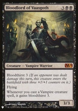 Bloodlord of Vaasgoth⁣ - The List⁣ (Mythic)⁣ [82]