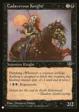 Cadaverous Knight⁣ - The List⁣ (Common)⁣ [90]