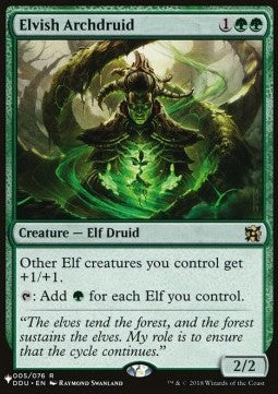 Elvish Archdruid⁣ - The List⁣ (Rare)⁣ [5]