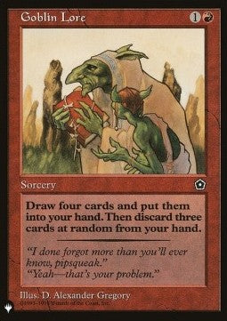 Goblin Lore⁣ - The List⁣ (Uncommon)⁣ [133]