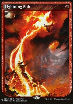 Lightning Bolt (V.1)⁣ - The List⁣ (Rare)⁣ [1]