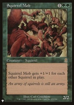 Squirrel Mob⁣ - The List⁣ (Rare)⁣ [273]
