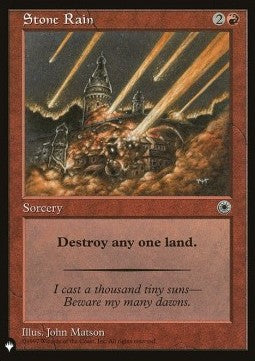 Stone Rain⁣ - The List⁣ (Common)