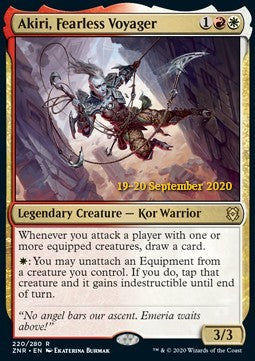 Akiri, Fearless Voyager (V.2)⁣ - Zendikar Rising: Promos⁣ (Rare)⁣ [220]