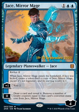 Jace, Mirror Mage (V.2)⁣ - Zendikar Rising: Promos⁣ (Mythic)⁣ [63]