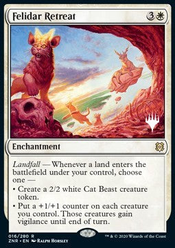 Felidar Retreat (V.1)⁣ - Zendikar Rising: Promos⁣ (Rare)⁣ [16]