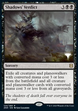Shadows' Verdict (V.1)⁣ - Zendikar Rising: Promos⁣ (Rare)⁣ [124]