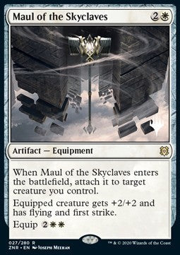 Maul of the Skyclaves (V.1)⁣ - Zendikar Rising: Promos⁣ (Rare)⁣ [27]