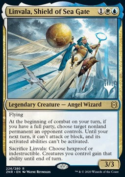 Linvala, Shield of Sea Gate (V.1)⁣ - Zendikar Rising: Promos⁣ (Rare)⁣ [226]