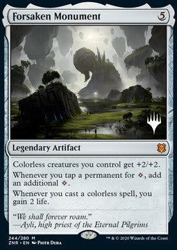 Forsaken Monument (V.1)⁣ - Zendikar Rising: Promos⁣ (Mythic)⁣ [244]