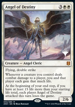 Angel of Destiny (V.1)⁣ - Zendikar Rising: Promos⁣ (Mythic)⁣ [2]