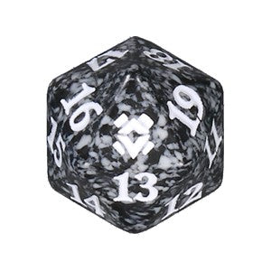 Zendikar Rising: D20 Die (Black)⁣ - Zendikar Rising