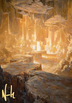 Art Series: Pillarverge Pathway (V.2)⁣ - Zendikar Rising: Extras⁣ (Tip Card)⁣ [A28]