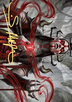 Art Series: Malakir Blood-Priest (V.2)⁣ - Zendikar Rising: Extras⁣ (Tip Card)⁣ [A56]