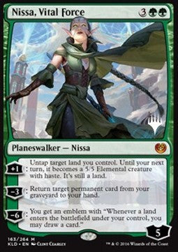 Nissa, Vital Force⁣ - Zendikar Rising: Promos⁣ (Mythic)⁣ [163]