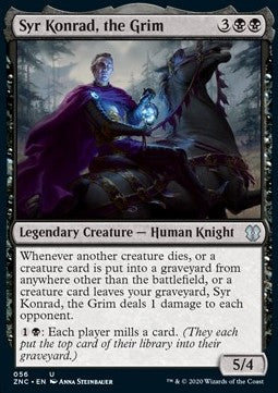 Syr Konrad, the Grim⁣ - Commander: Zendikar Rising⁣ (Uncommon)⁣ [56]